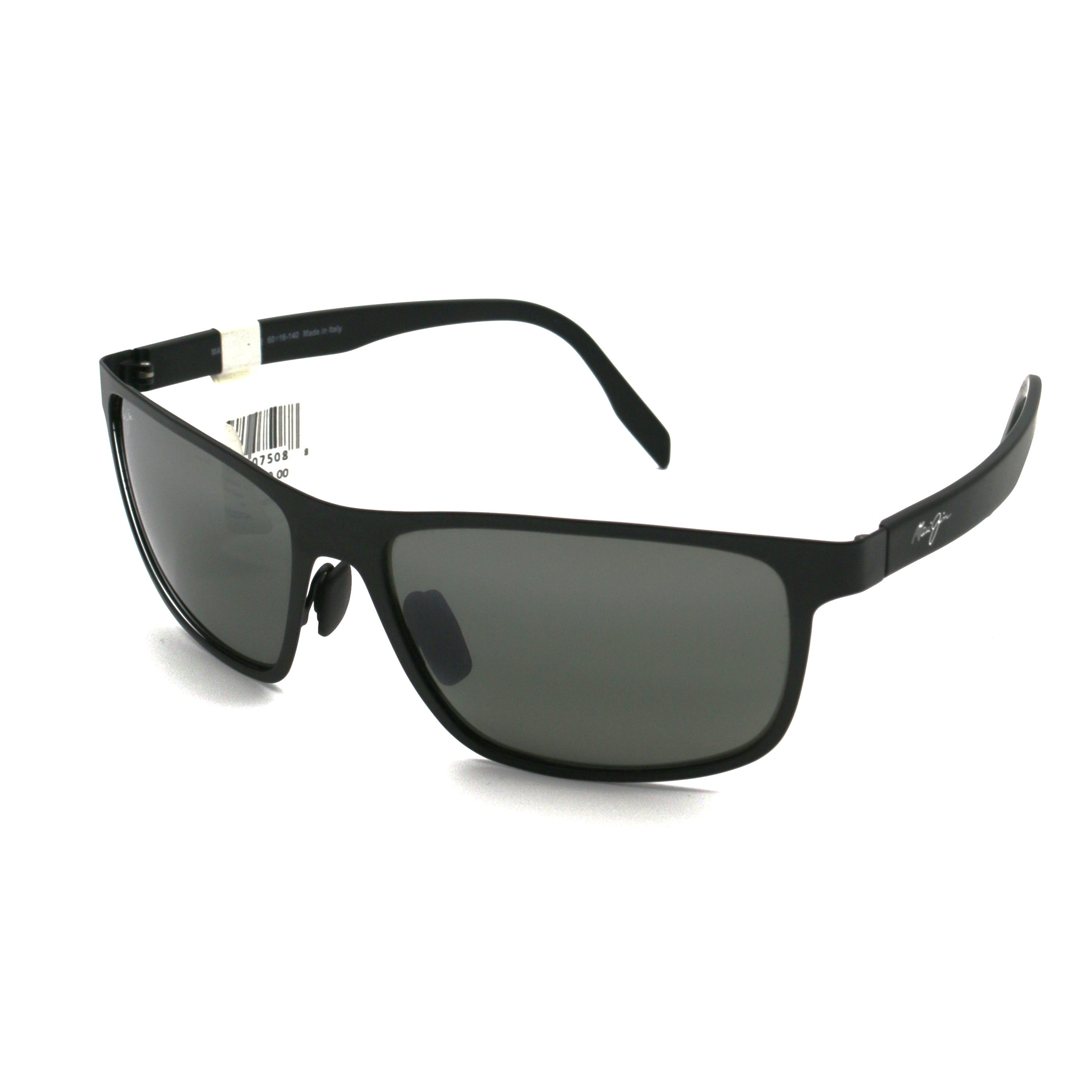 Maui Jim Anemone Polarized Sunglasses - Satin Black/Neutral Grey