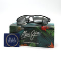 Maui Jim Anemone Polarized Sunglasses - Satin Black/Neutral Grey
