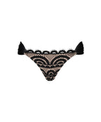 PQ Midnight Lace Fanned Bottoms - BeachToBlvd
