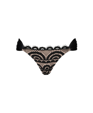 PQ Midnight Lace Fanned Bottoms - BeachToBlvd