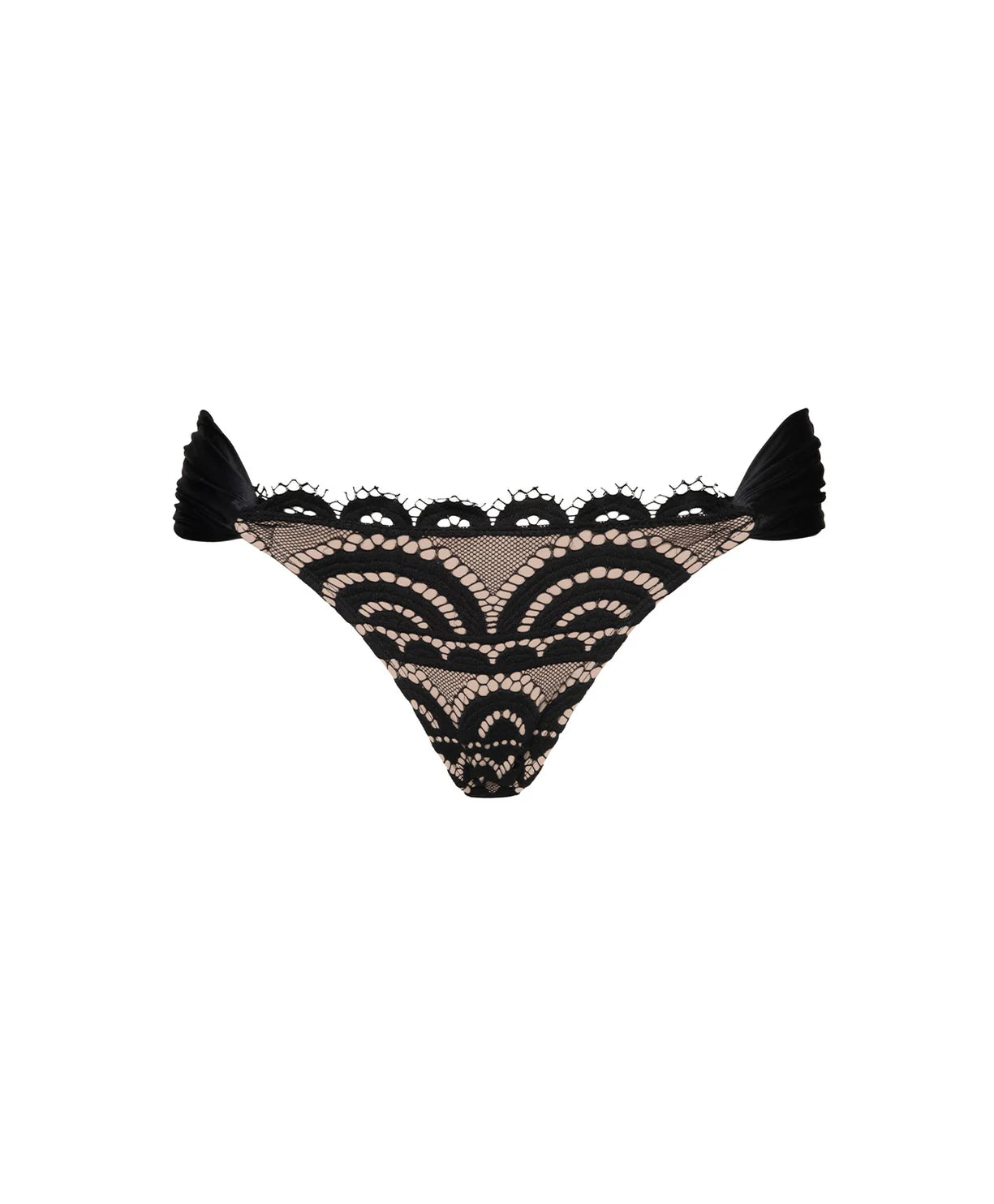 PQ Midnight Lace Fanned Bottoms - BeachToBlvd