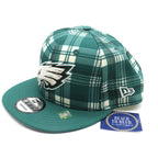 New Era Philadelphia Eagles 9FIFTY 950 Statement Sideline Plaid Snapback Hat