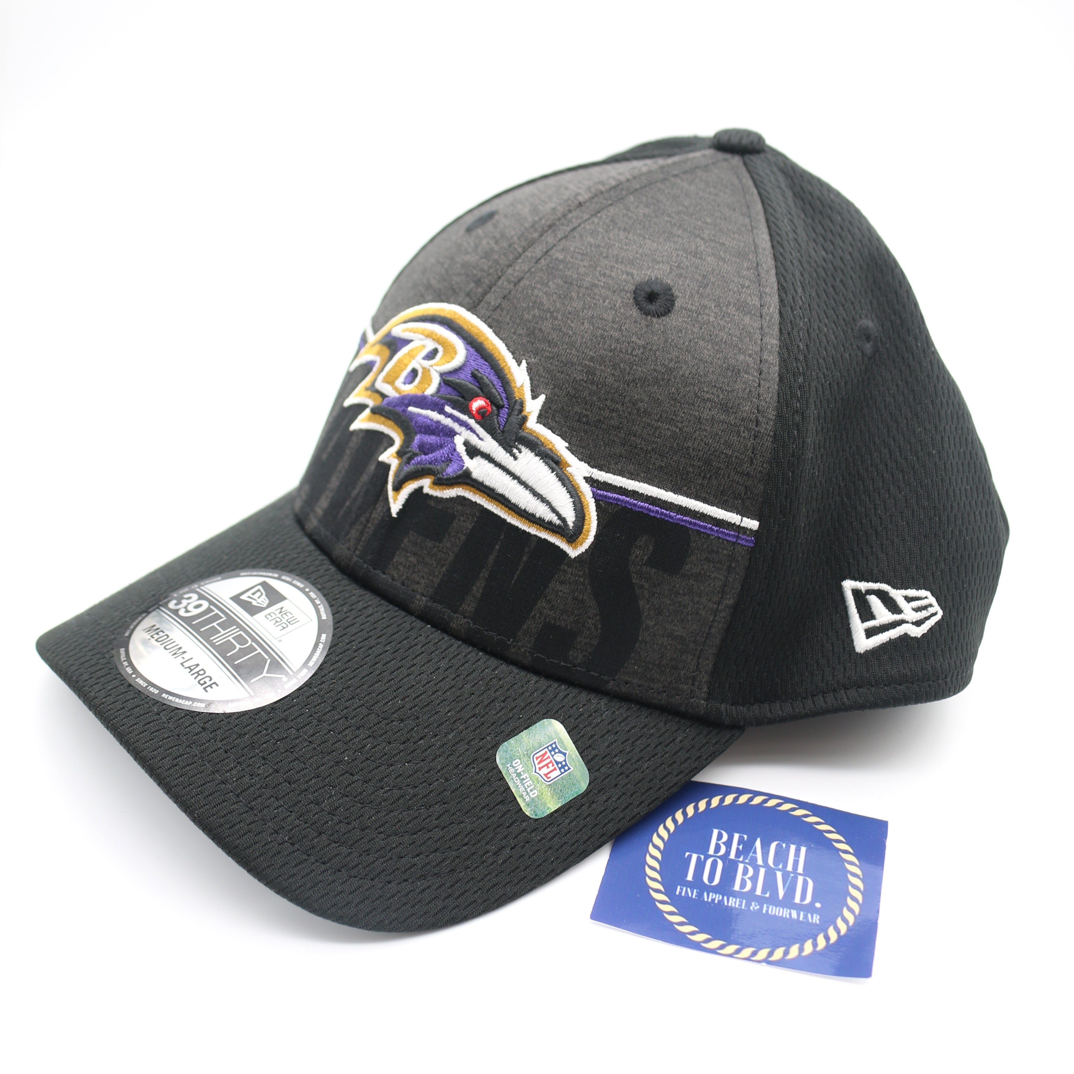 New Era Baltimore Ravens 39Thirty 3930 Flex Fit Training Hat
