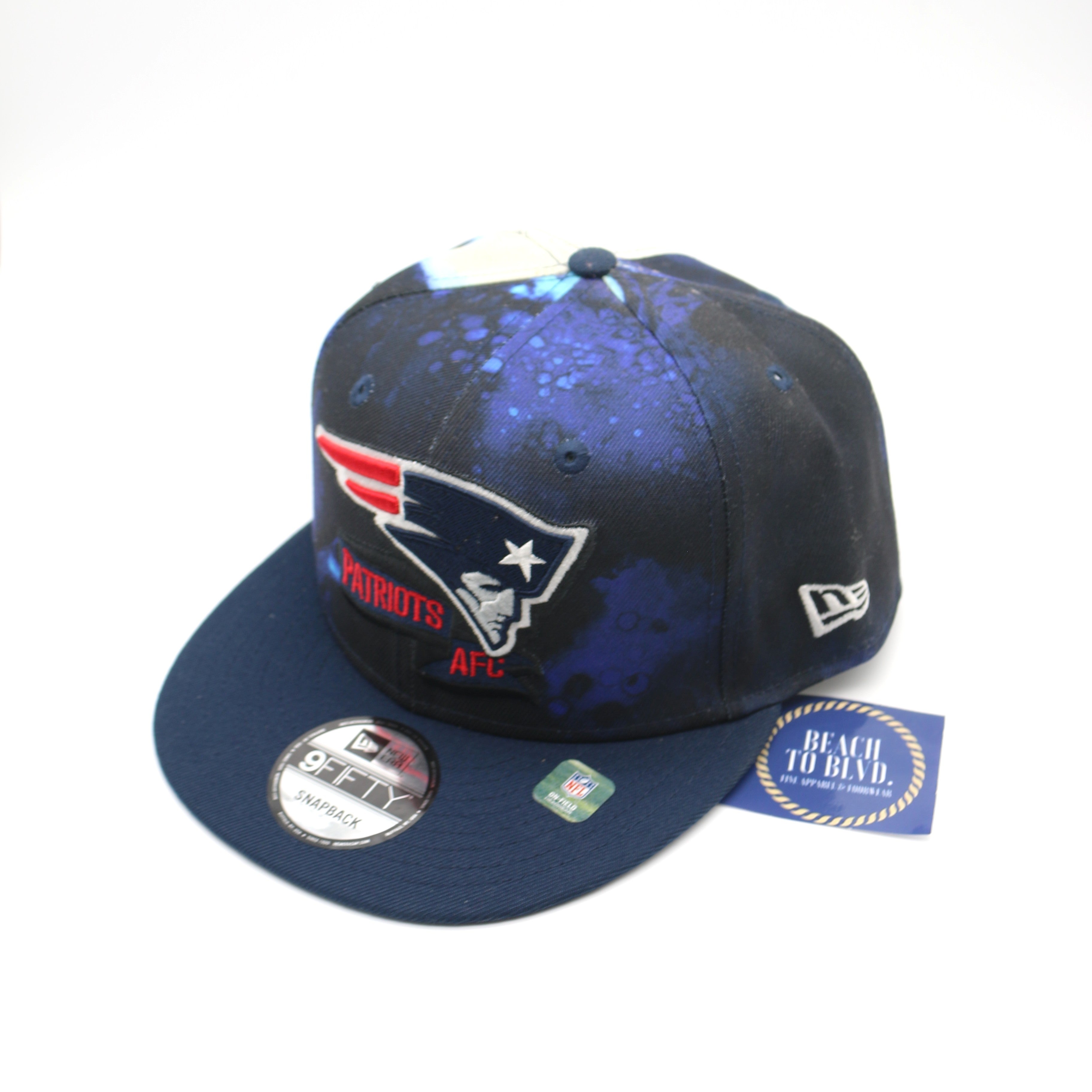 New Era New England Patriots Sideline 9FIFTY 950 Snapback Hat - Ink