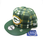 New Era Green Bay Packers 9FIFTY 950  Statement Sideline Plaid Snapback Hat