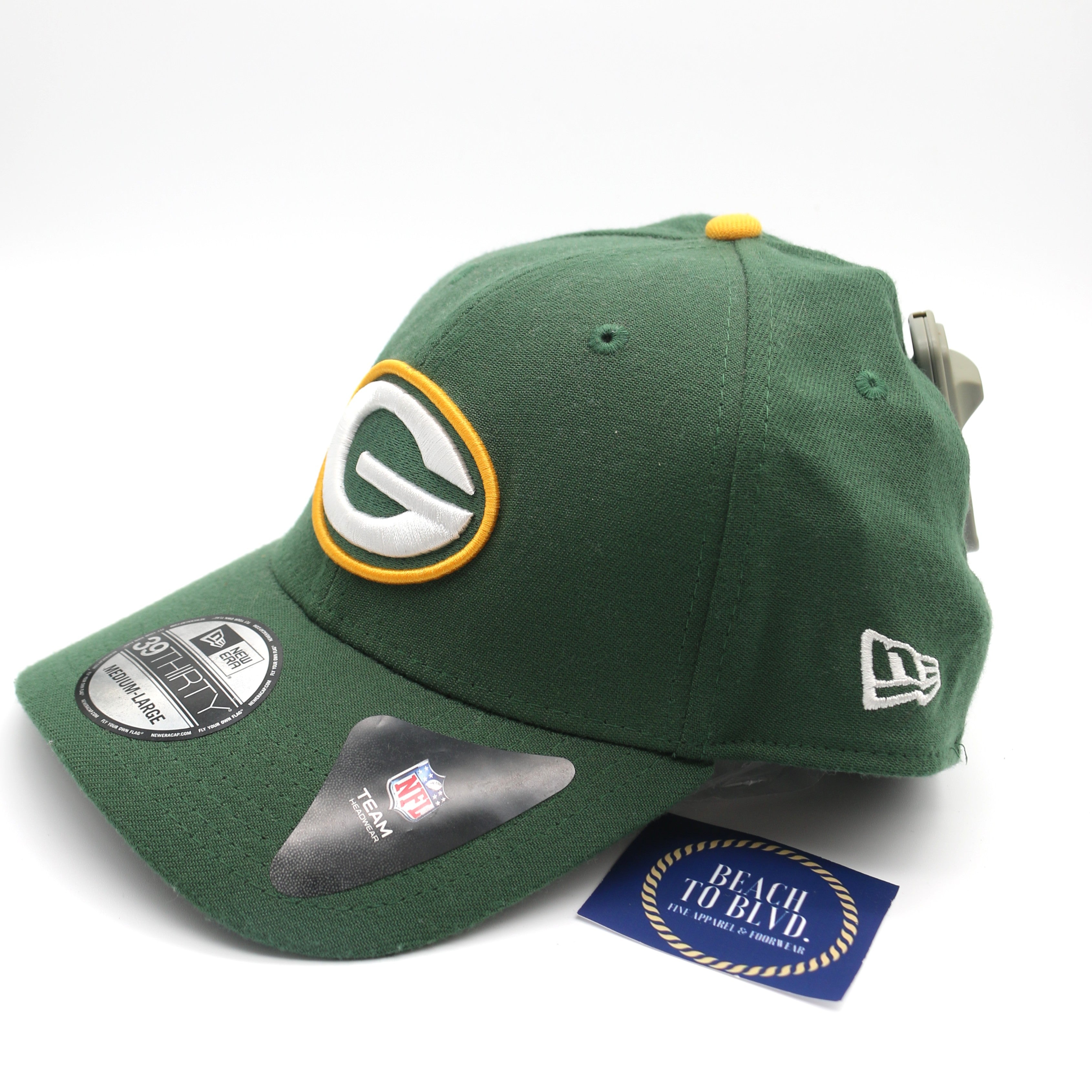 New Era Green Bay Packers Classic 39THIRTY 3930 Stretch Fit Hat
