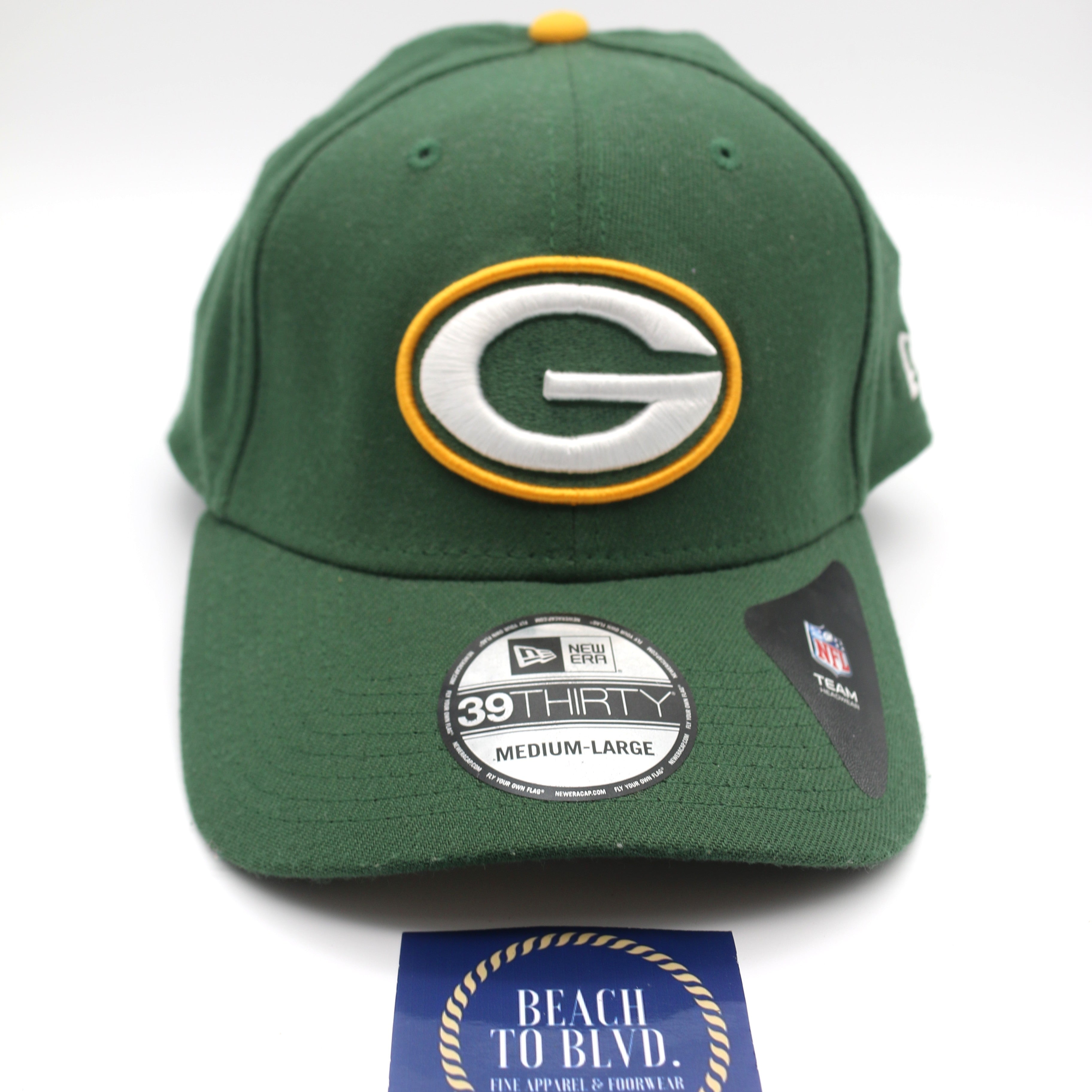 New Era Green Bay Packers Classic 39THIRTY 3930 Stretch Fit Hat