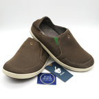 Olukai Nohea Mesh Men's Slip On Sneakers - Mustang/Lime Peel - BeachToBlvd