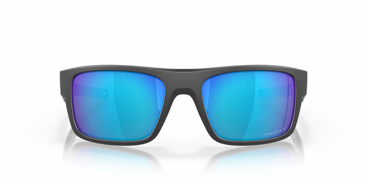 Oakley Drop Point 0009367- Matte Dark Grey / Prizm Sapphire Polarized Lens