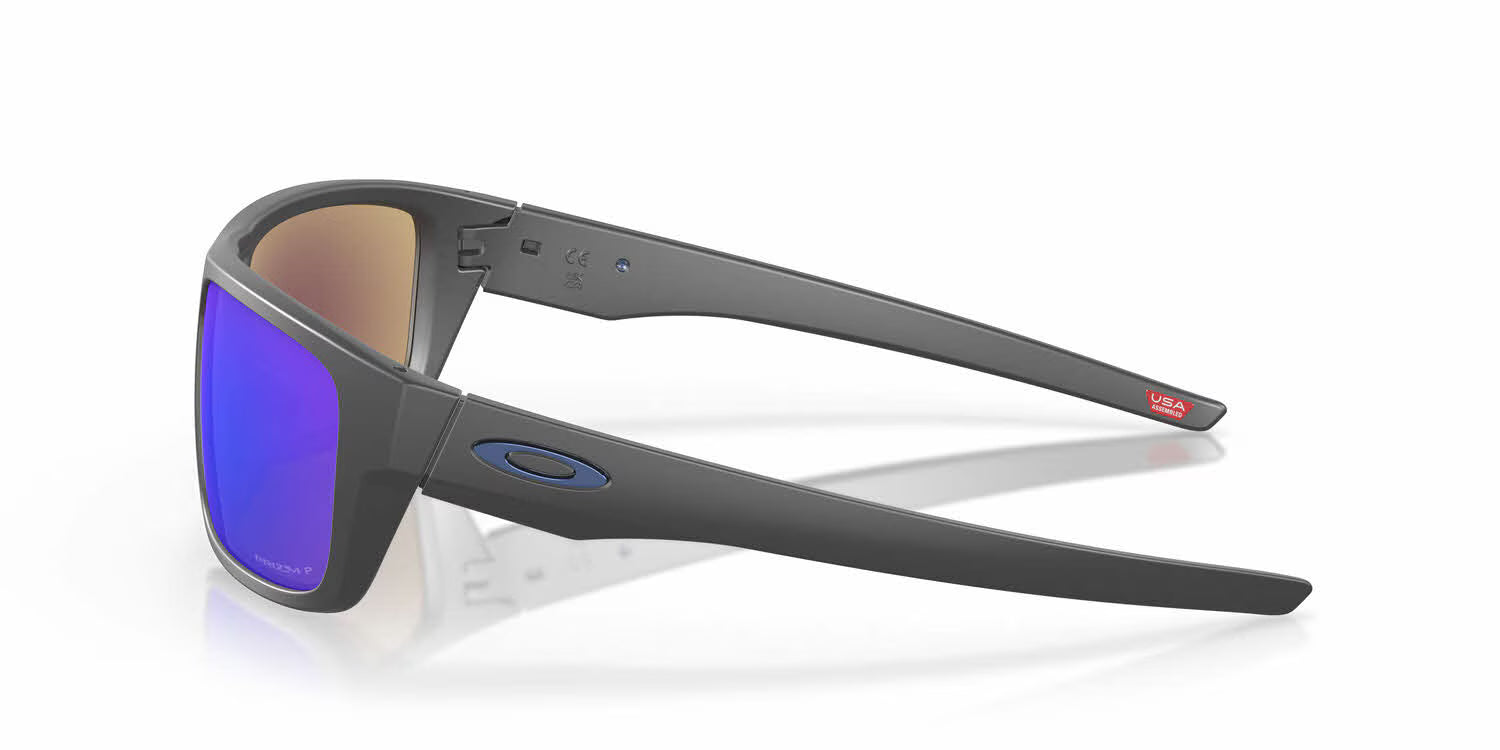 Oakley Drop Point 0009367- Matte Dark Grey / Prizm Sapphire Polarized Lens