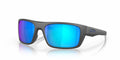 Oakley Drop Point 0009367- Matte Dark Grey / Prizm Sapphire Polarized Lens
