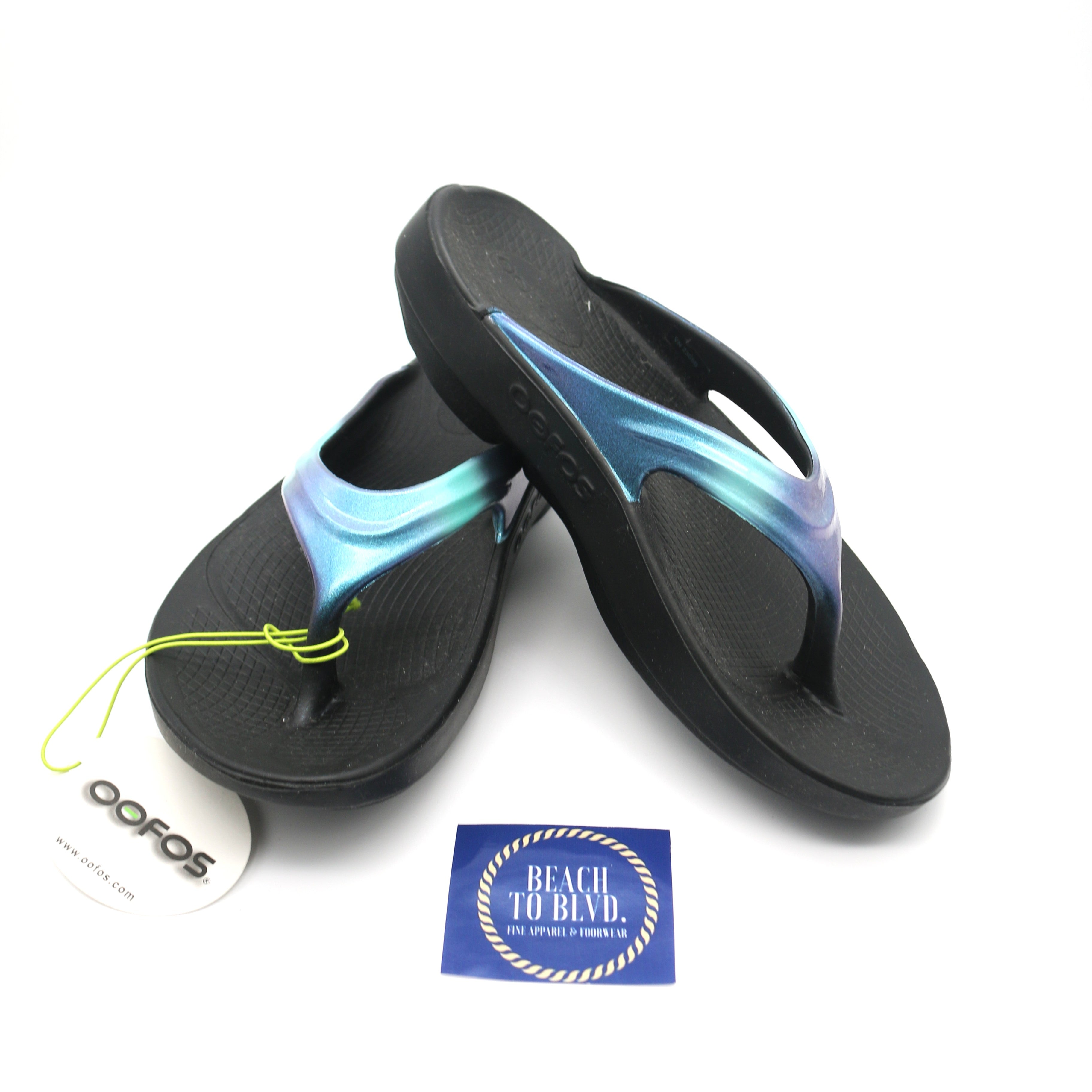 Oofos Women's Oolala Sandals Lightweight Recovery Footwear - BeachToBlvd