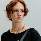 Sahira Sienna Links Chain Gold