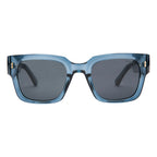I-SEA Parker Women's Polarized Sunglasses - Deep Seas Frame/Smoke Lens