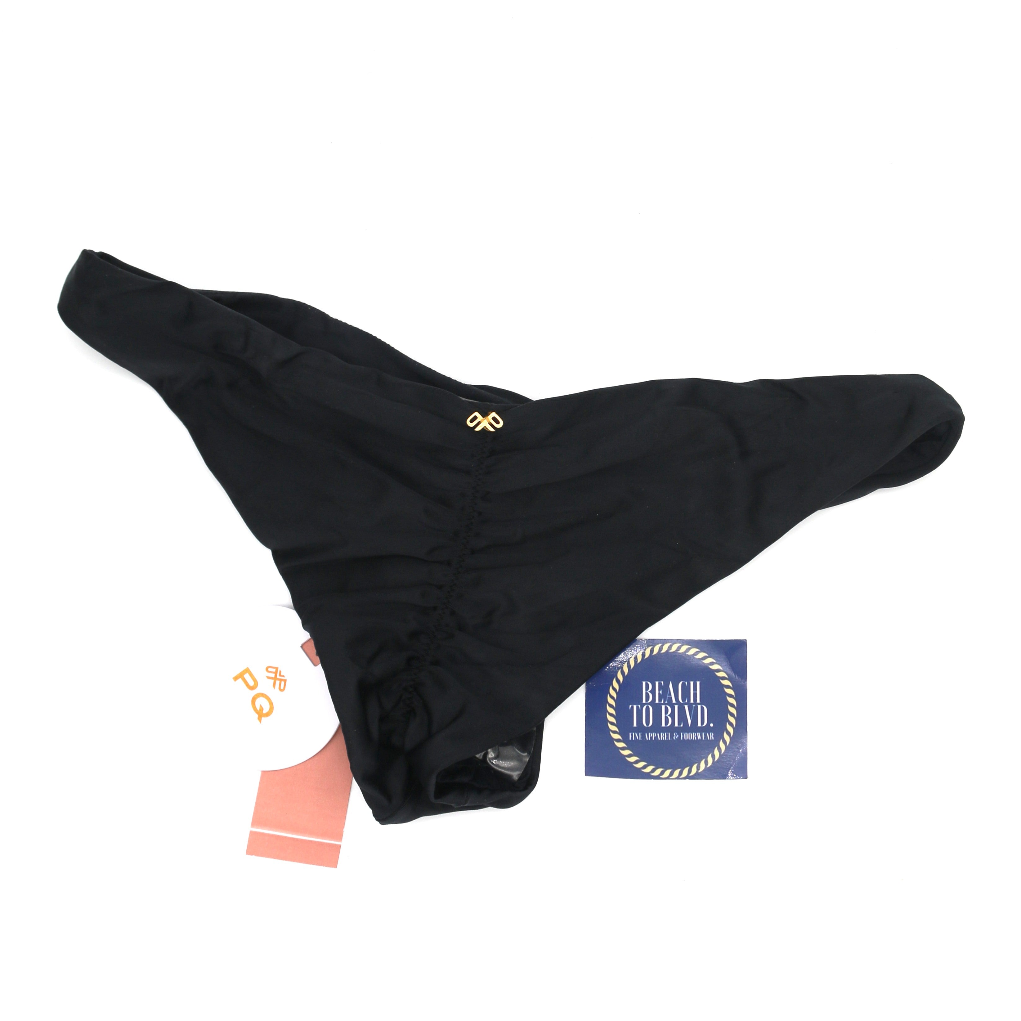 PQ Swim Basic Ruched Teeny Bikini Bottoms (MID-211T)