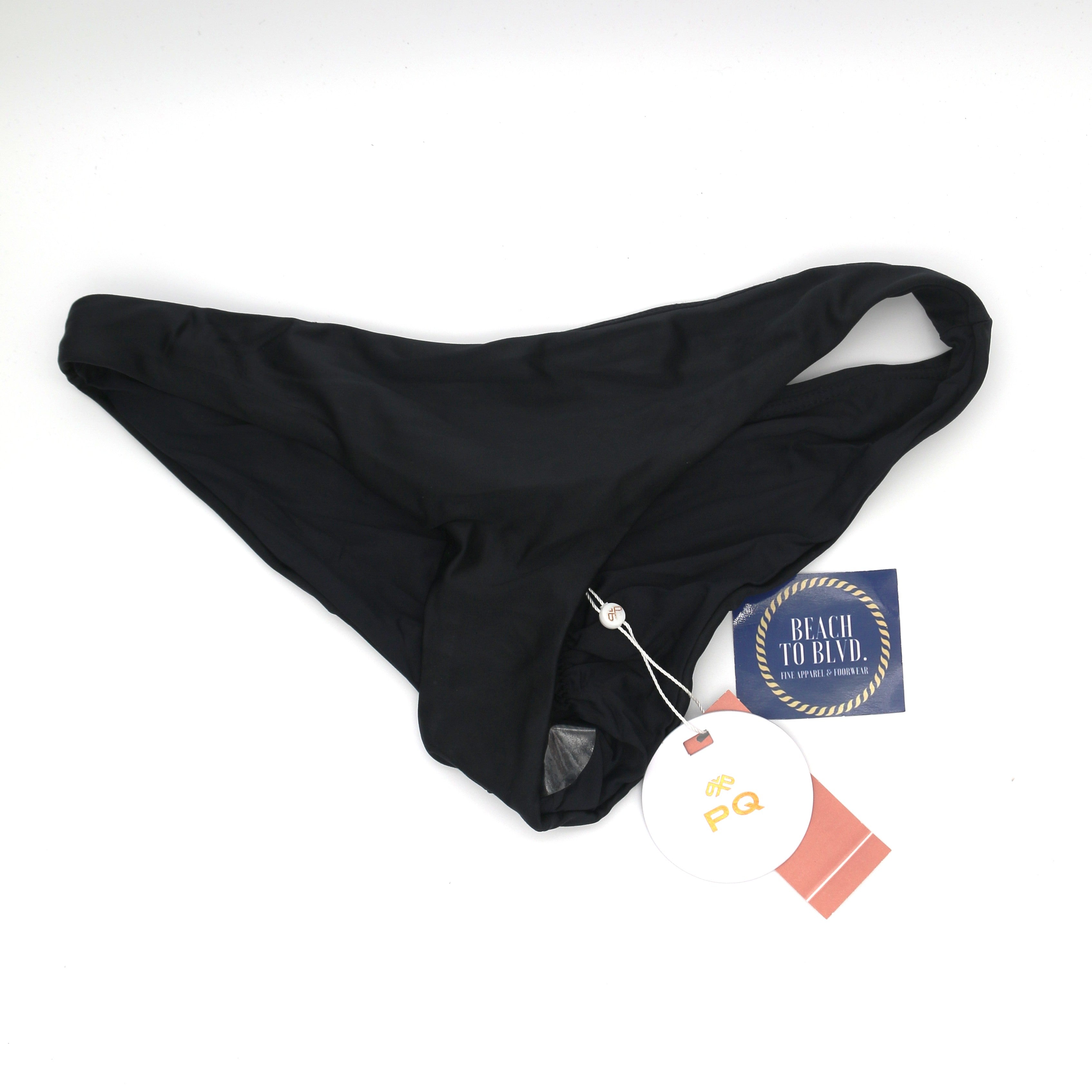 PQ Swim Basic Ruched Teeny Bikini Bottoms (MID-211T)