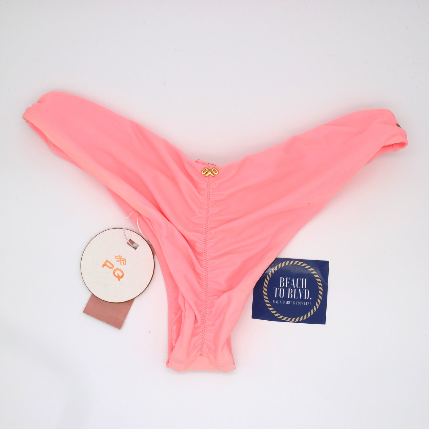 PQ Basic Ruched Bikini Bottom- Starfish