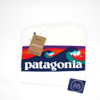 Patagonia Long Sleeve Cap Cool Daily Graphic Shirt - Waters Boardshort Logo: White - BeachToBlvd