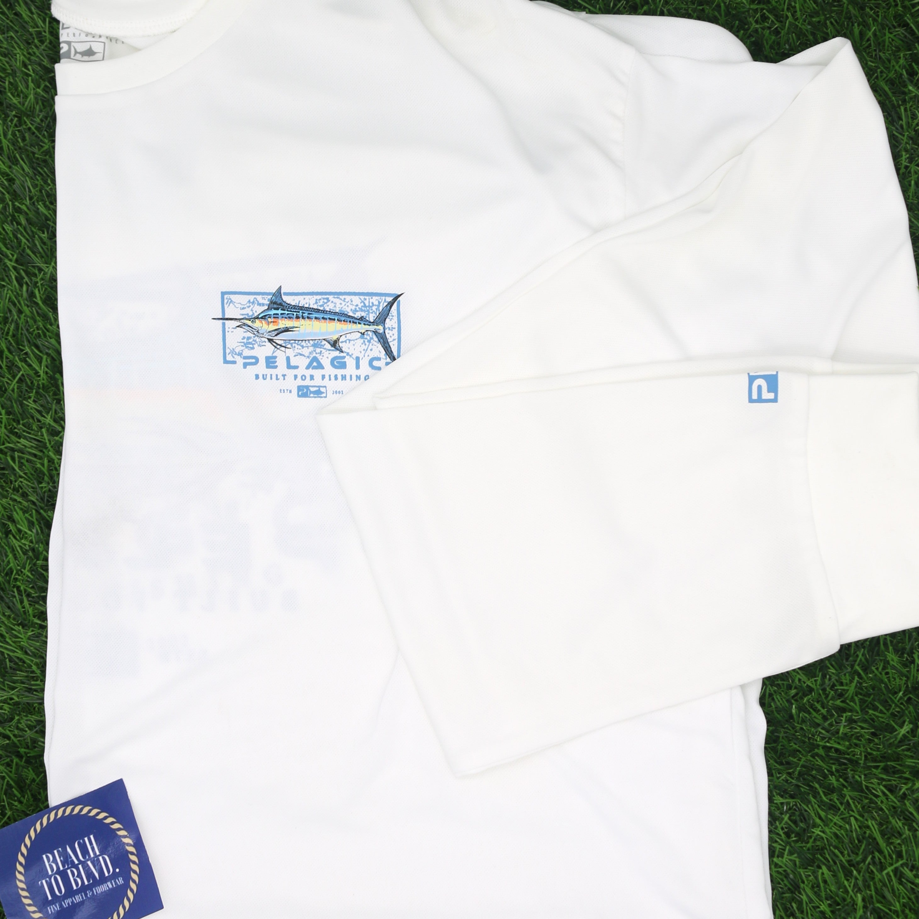 Pelagic Aquatek Marlin Mind Fishing Shirt - Long Sleeve - BeachToBlvd