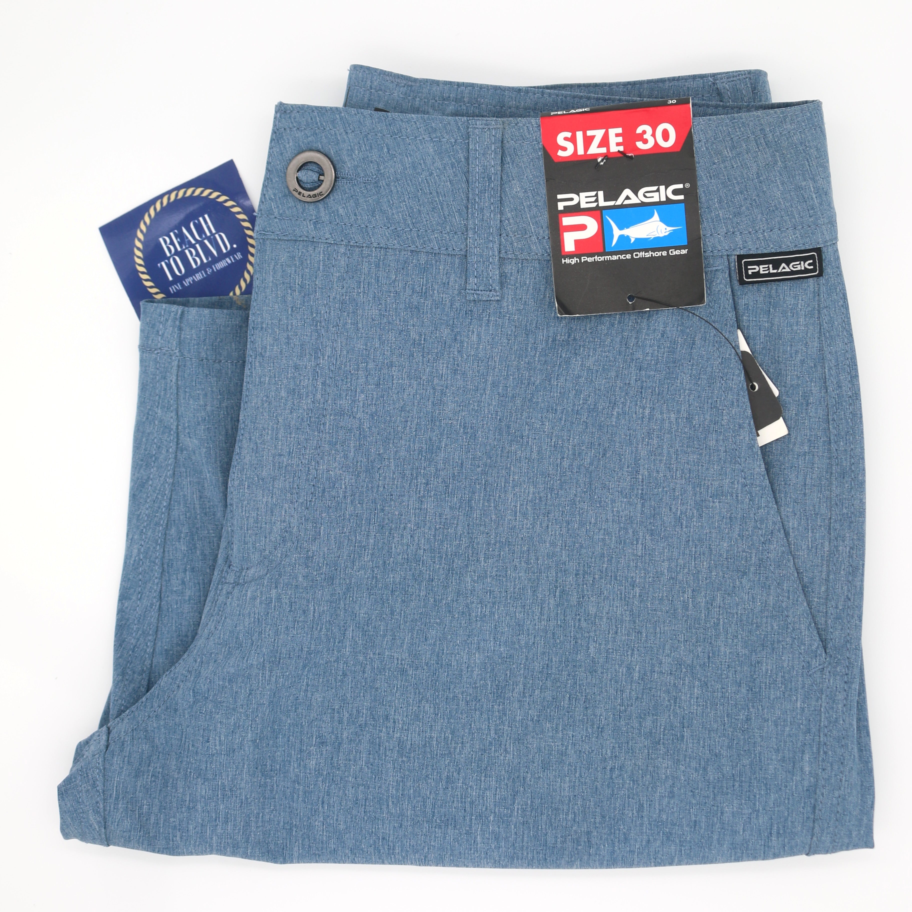 Pelagic Deep Sea Fishing Shorts - Gyotaku - BeachToBlvd