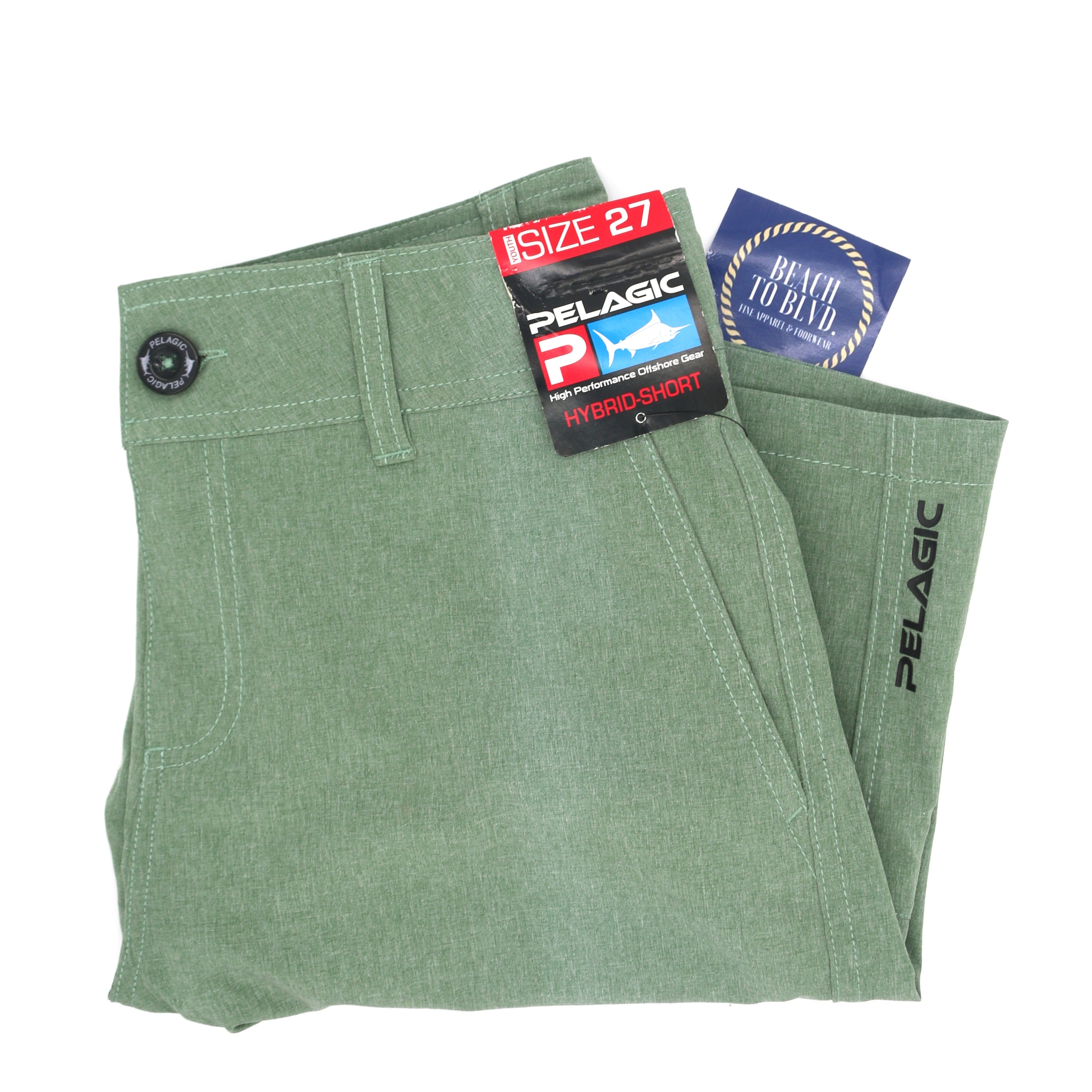 Pelagic Youth Deep Sea Hybrid Shorts - BeachToBlvd