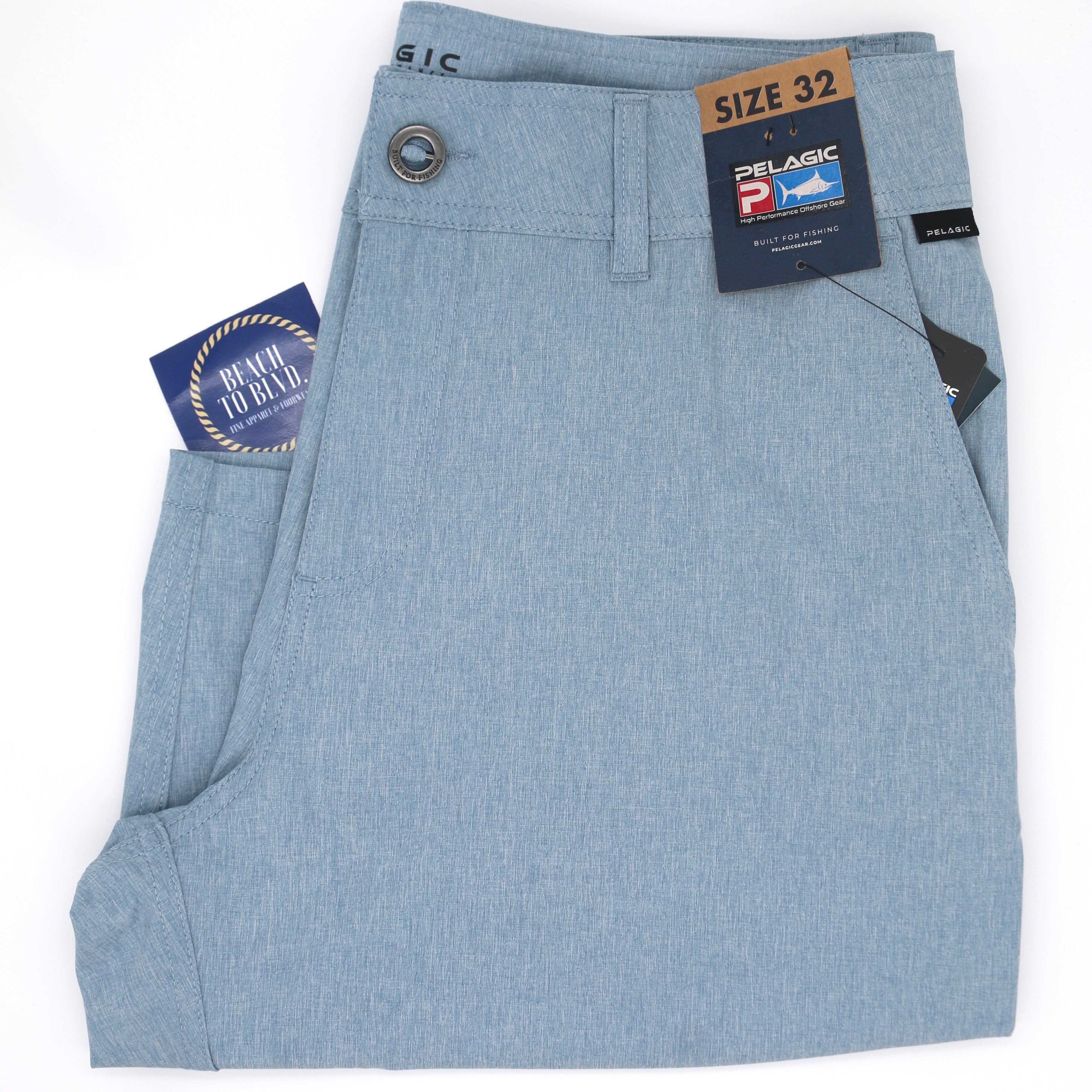 Pelagic Deep Sea Hybrid Shorts - Water Activated Design - BeachToBlvd