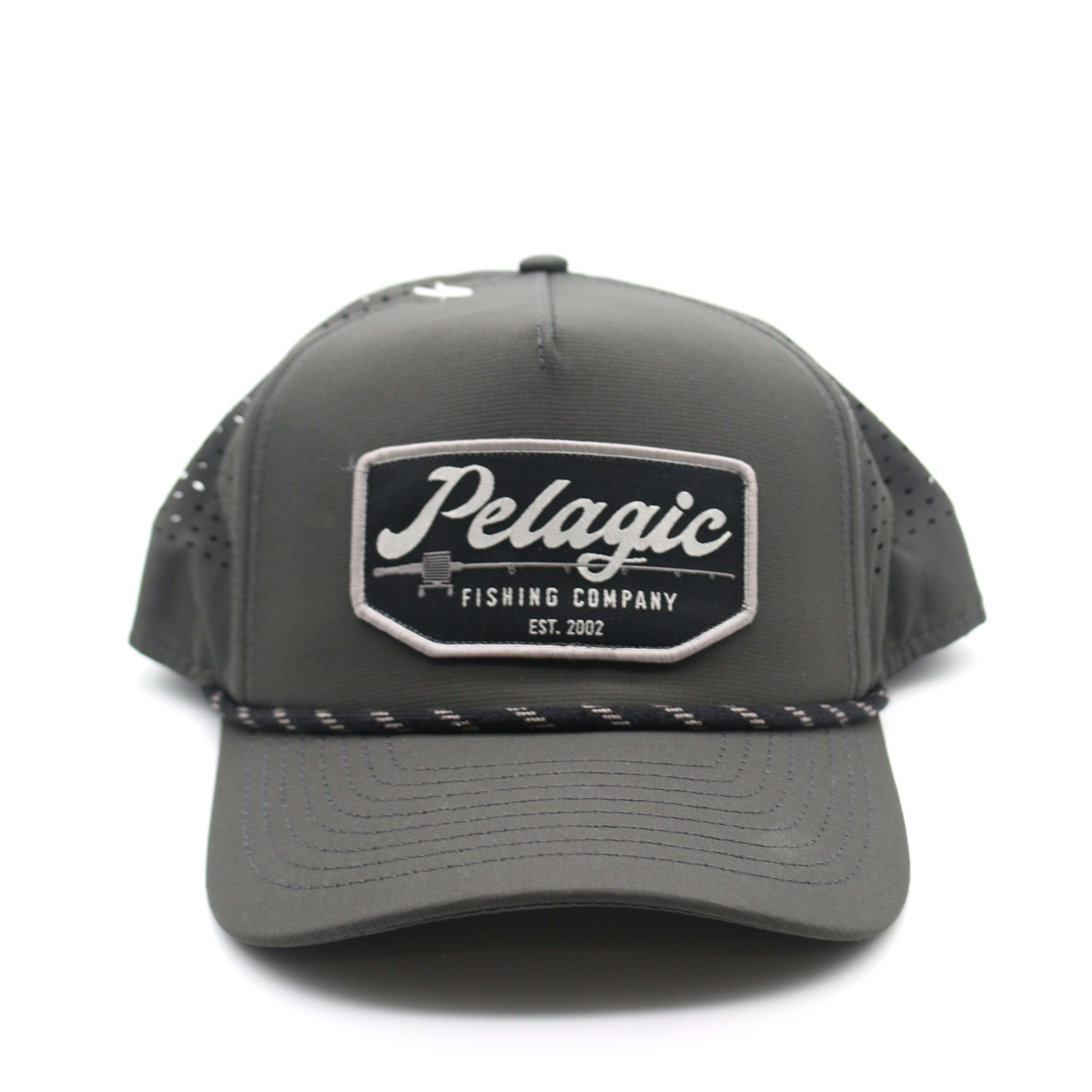 Pelagic Rodman Upswell Performance Hat - Graphite