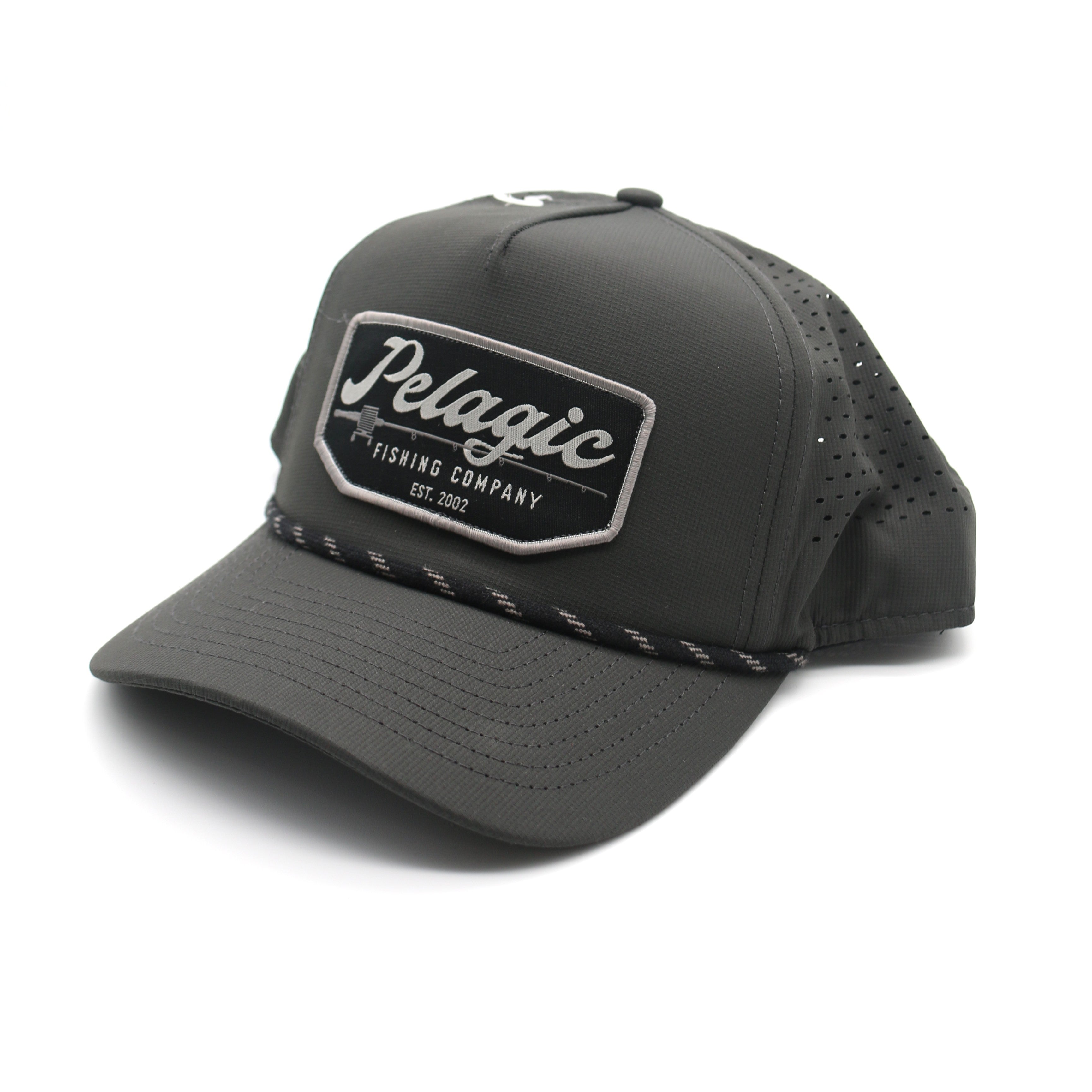 Pelagic Rodman Upswell Performance Hat - Graphite