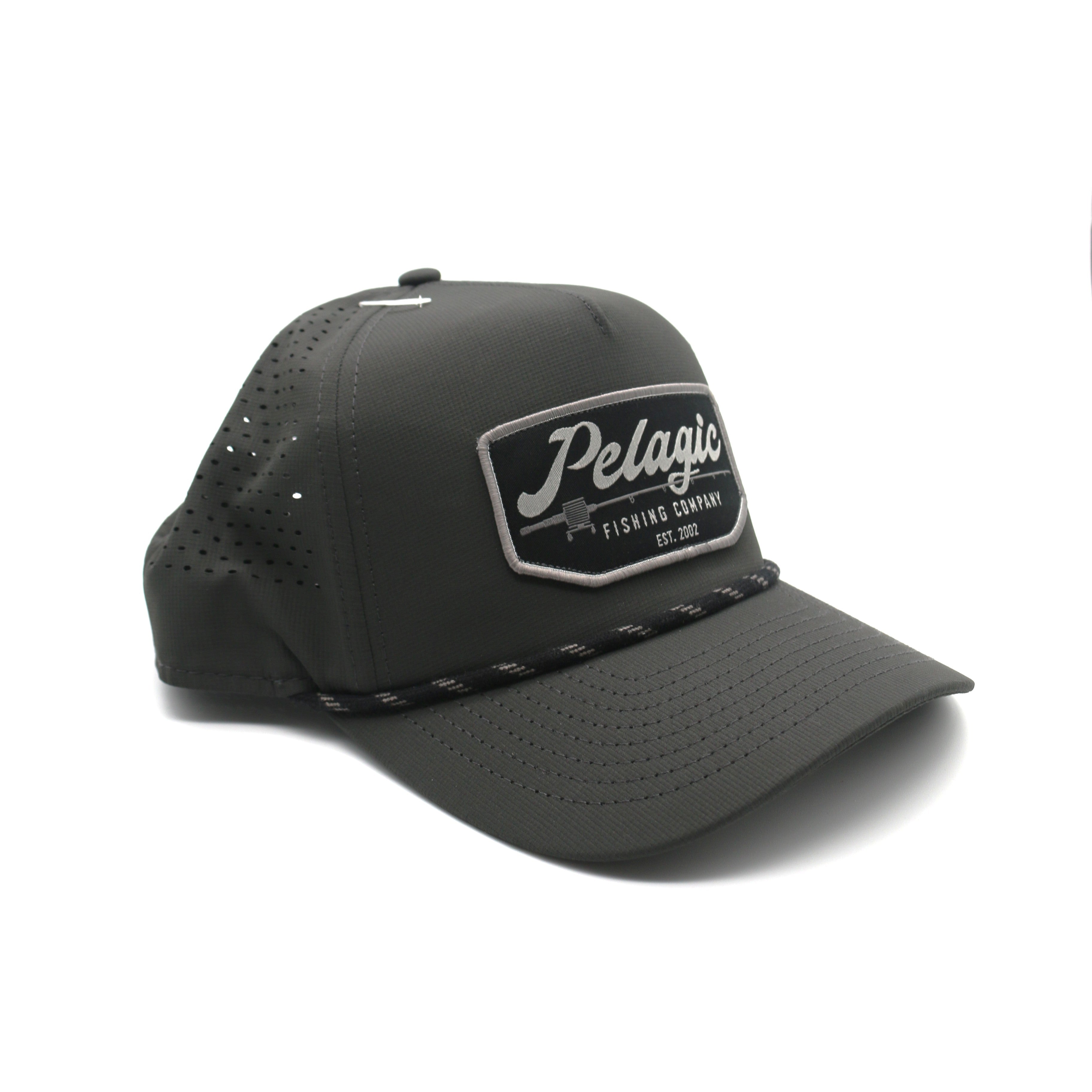 Pelagic Rodman Upswell Performance Hat - Graphite
