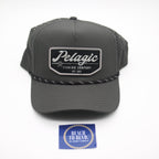 Pelagic Rodman Upswell Performance Hat - Graphite