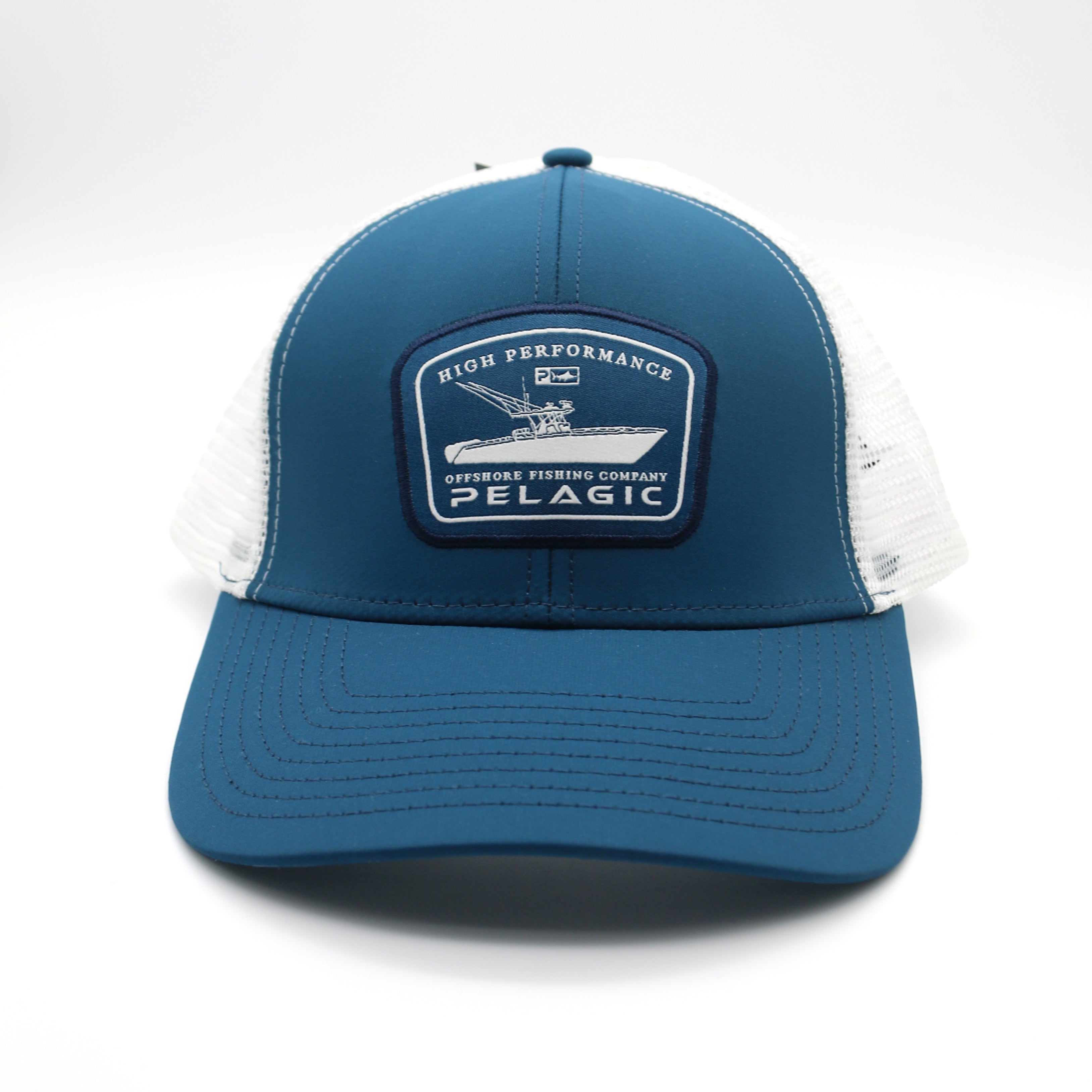 Pelagic Runnin Trucker Hat - Navy