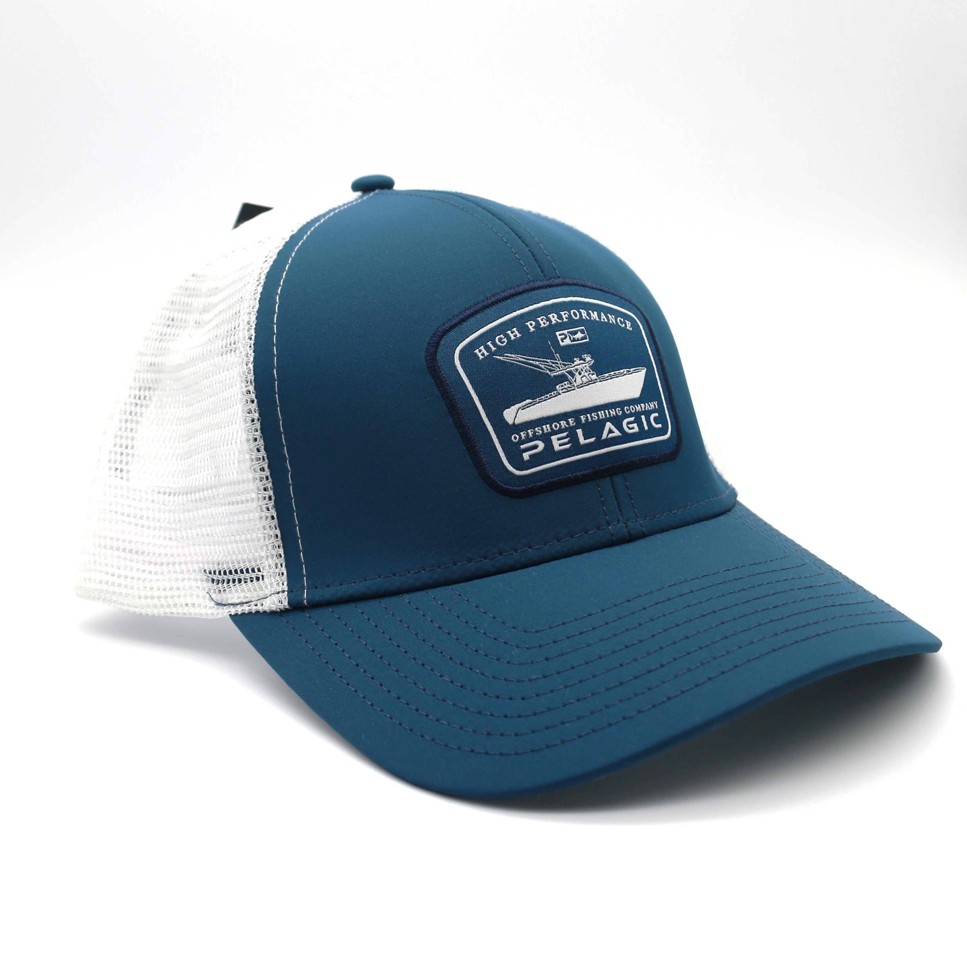 Pelagic Runnin Trucker Hat - Navy