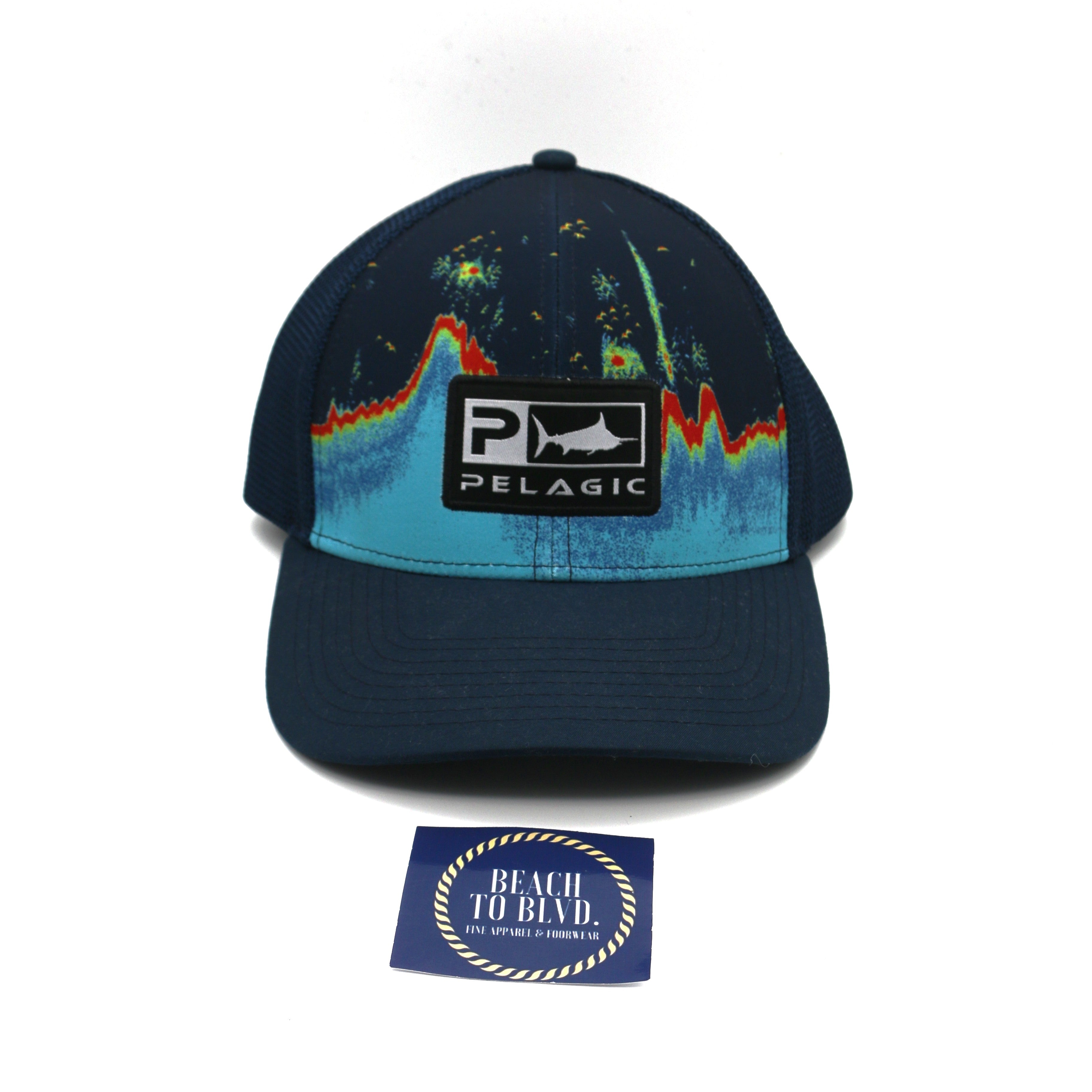 Pelagic Offshore Icon Sonar Low Profile Trucker Hat