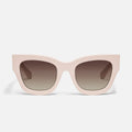 QUAY By The Way Sunglasses - Champagne/Brown
