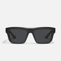 QUAY Dealers Choice Sunglasses - Matte Black/Black Polarized