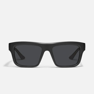 QUAY Dealers Choice Sunglasses - Matte Black/Black Polarized