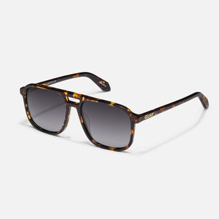 QUAY ON THE FLY- Tortoise Frame / Smoke Polarized Lens