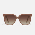 Quay  WIDE AWAKE- Oat Frame / Brown Lens