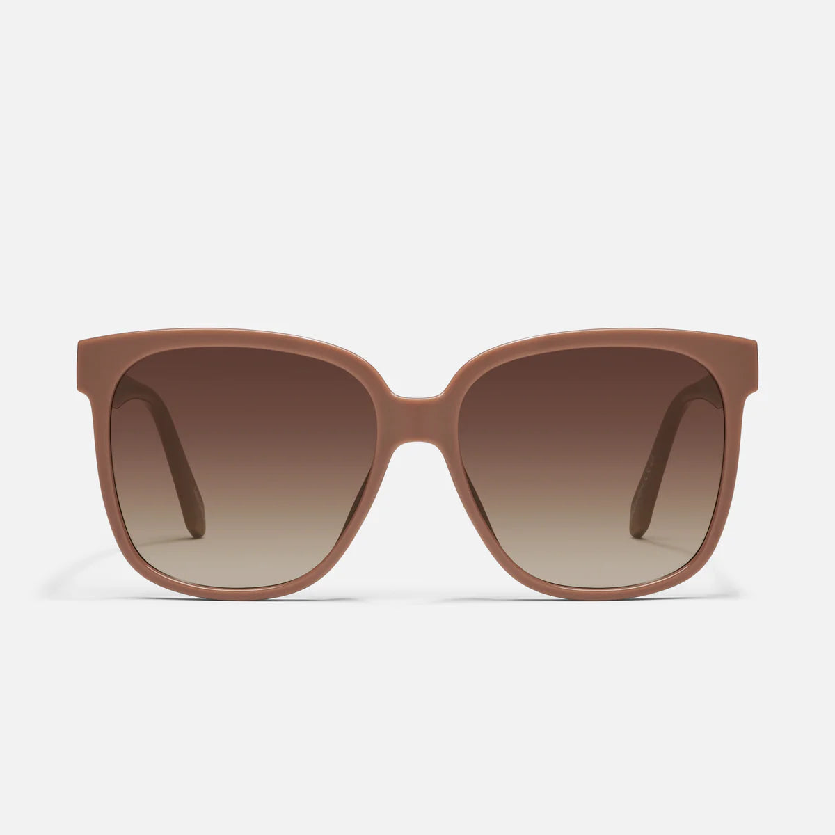 Quay  WIDE AWAKE- Oat Frame / Brown Lens