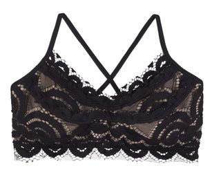 PQ Midnight Lace Bralette - BeachToBlvd
