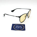 Ray-Ban Adult Erika RB3539 002/Q1 54-19- Polished Black/Gold