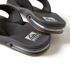 Reef Bottle Opener Fanning Men's Sandals - Black/Silver
