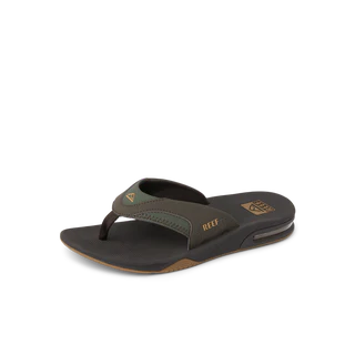 Reef Fanning Bottle Opener Men's Sandals - Brown/Gum