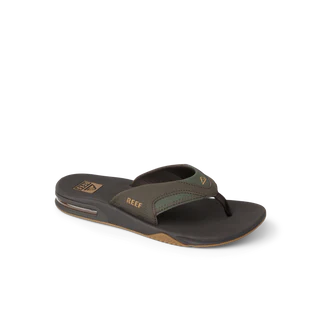 Reef Fanning Bottle Opener Men's Sandals - Brown/Gum