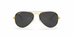 Ray-Ban RB3025 Large Metal Aviator- Legend Gold / Polarized Black Lens (919648)