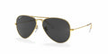 Ray-Ban RB3025 Large Metal Aviator- Legend Gold / Polarized Black Lens (919648)
