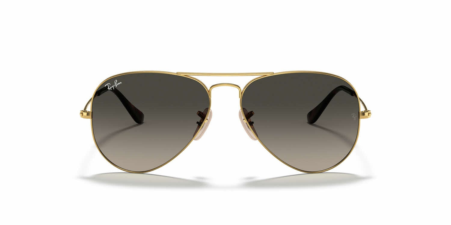 Ray-Ban RB3025 Metal Aviator- Gold / Light Grey Gradient Dark Grey Lens (181/71)