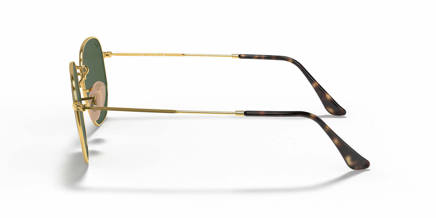 Ray-Ban RB3548N Hexagonal-Gold / Green Lens (001)