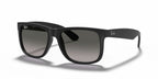 Ray-Ban RB4165 Justin- Rubber Black / Grey Gradient Lens (601/8G)