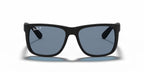 Ray-Ban RB4165 - Justin 622/2V Rubber Black/Blue 55